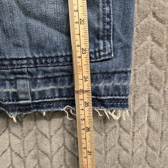 J Jill Denim Chambray Utility Jacket Button Up Raw Hem S Petite Closet Staple - Picture 6 of 9